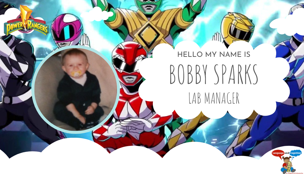 NameTag in my current lab :) (I used to love Power Rangers)